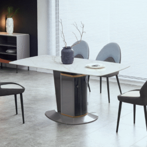 DINING SET WITH CERAMIC TABLE TOP