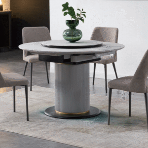 DINING SET WITH CERAMIC TABLE TOP