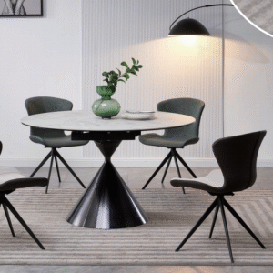 DINING SET WITH CERAMIC TABLE TOP
