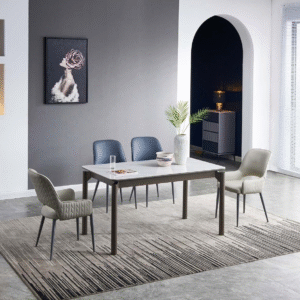 DINING SET WITH CERAMIC TABLE TOP