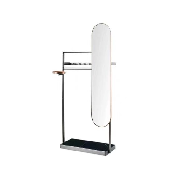 COAT RACK WHIT MIRROR