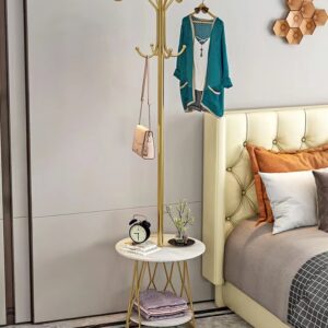 COAT RACK WITH NIGHT TABLE