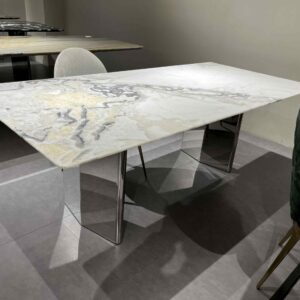 DT - 95 - SH4751 MARBLE DINING TABLE