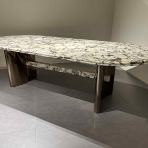DT - 95 - SH78167 MARBLE DINING TABLE