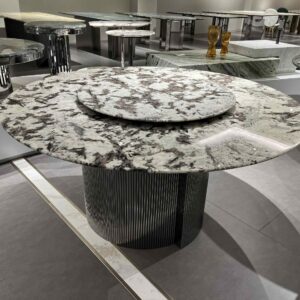 DT - 95 - XS98169 MARBLE DINING TABLE